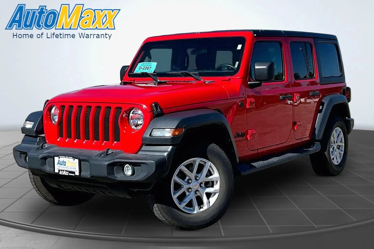 Used 2023 Jeep Wrangler Unlimited Sport AWD/4WD image 1