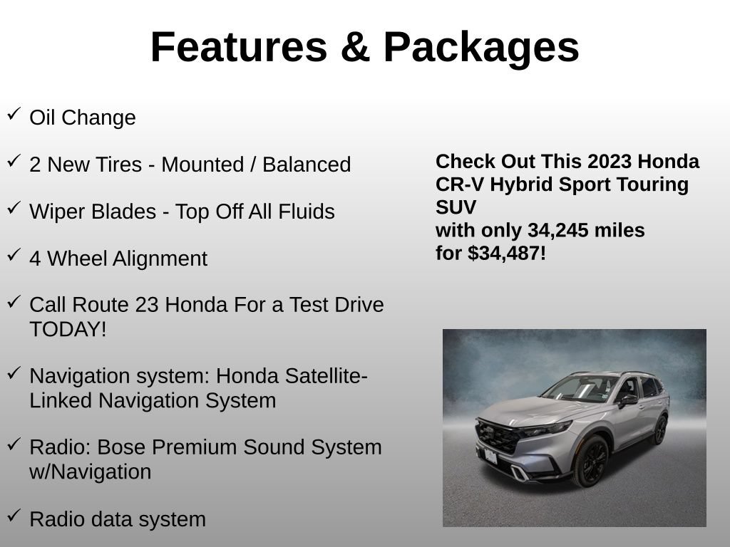 Certified 2023 Honda CR-V Sport Touring image 4