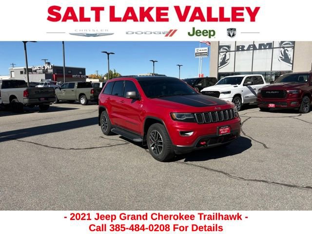 Used 2021 Jeep Grand Cherokee Trailhawk w/ Trailhawk Luxury Group
