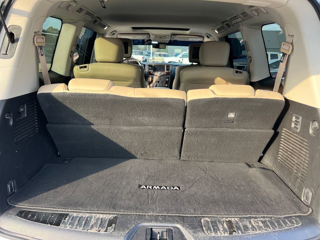 Certified 2019 Nissan Armada Platinum w/ Captain's Chairs Package image 27