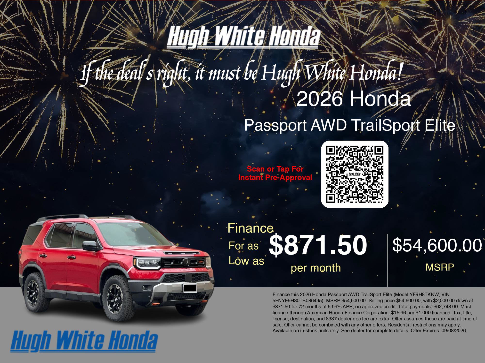 New 2026 Honda Passport TrailSport Elite image 7