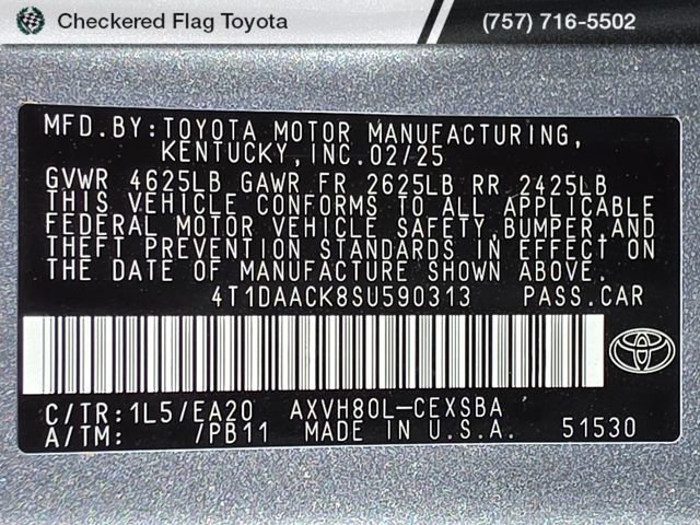 Used 2025 Toyota Camry SE w/ Convenience Package image 54
