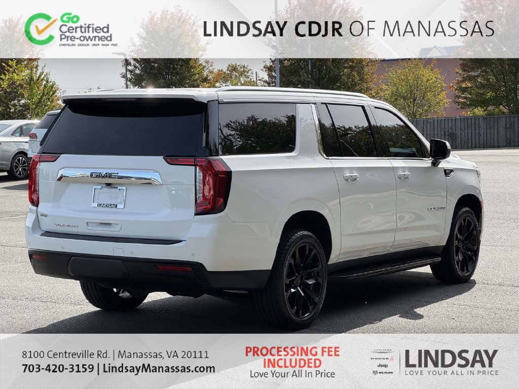 Used 2022 GMC Yukon XL SLE w/ Gmc Pro Safety Plus Package AWD/4WD image 8