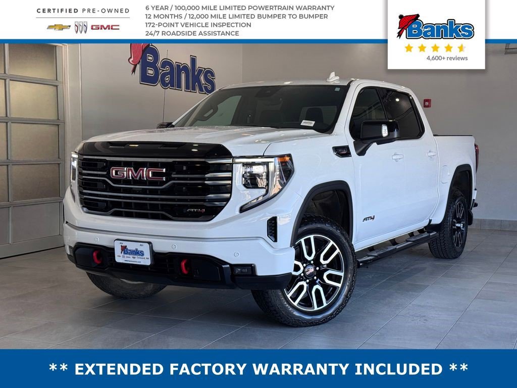 Certified 2025 GMC Sierra 1500 AT4 w/ Technology Package AWD/4WD image 1