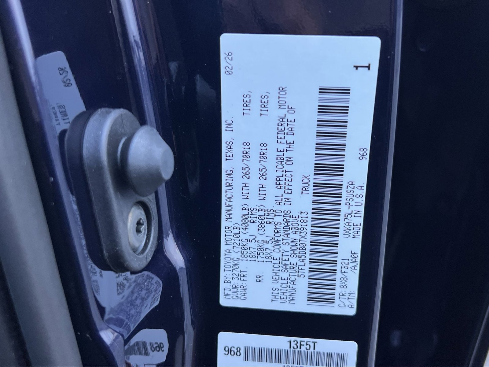 New 2026 Toyota Tundra SR5 AWD/4WD image 26