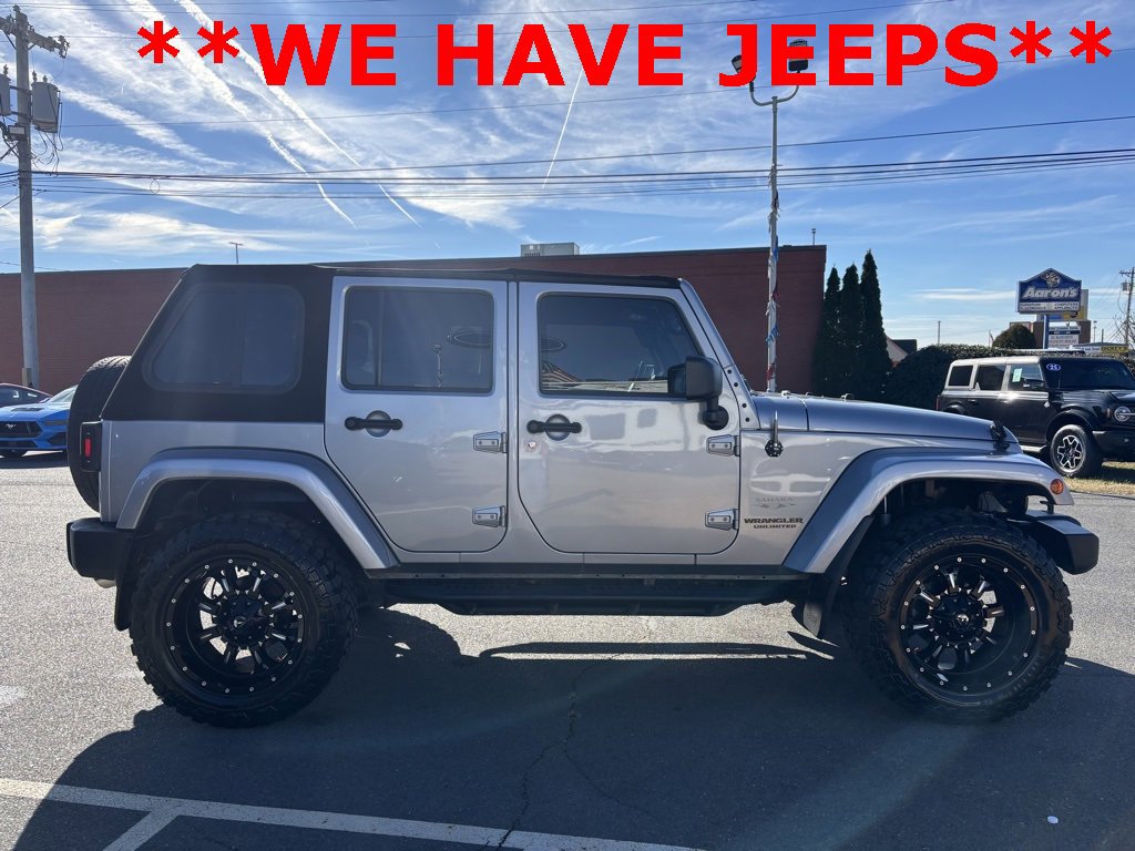 Used 2014 Jeep Wrangler Unlimited Sahara w/ Connectivity Group image 2