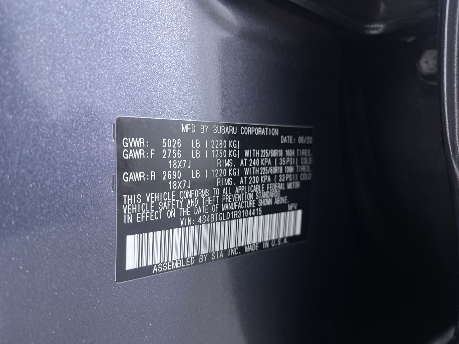 Used 2024 Subaru Outback Onyx Edition XT AWD/4WD image 12