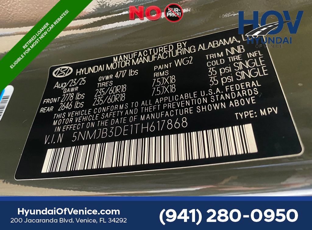Certified 2026 Hyundai Tucson SEL FWD image 48