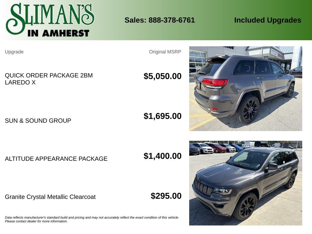 Used 2021 Jeep Grand Cherokee Laredo X AWD/4WD image 11
