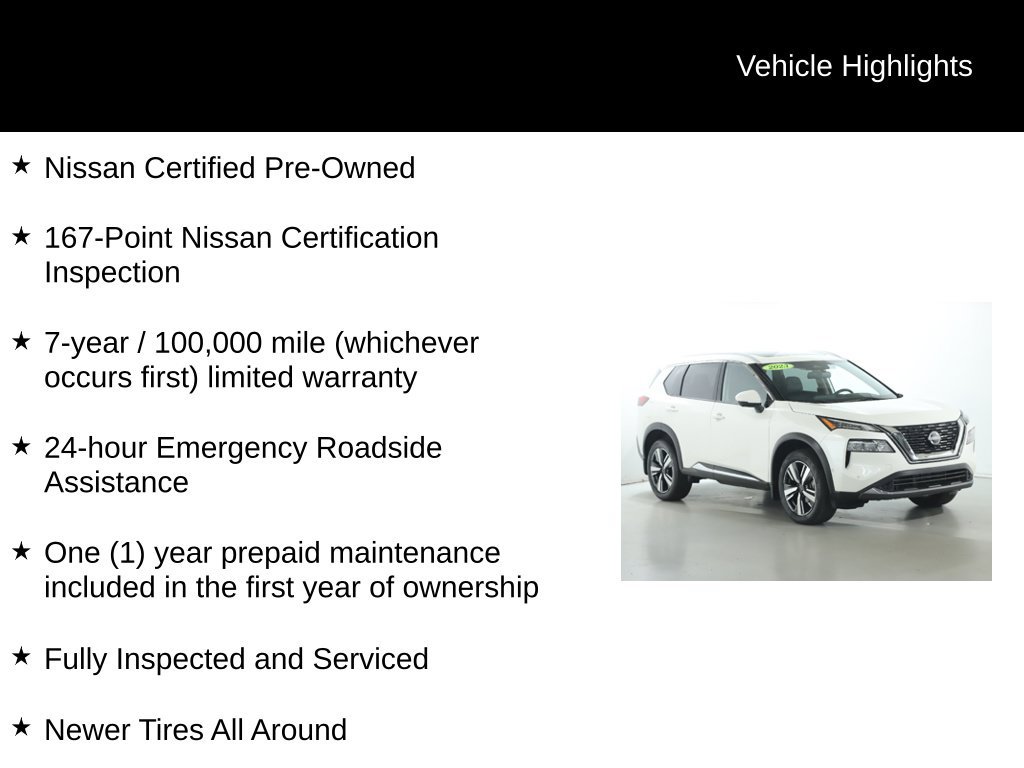 Certified 2023 Nissan Rogue SL w/ SL Premium Package AWD/4WD image 4
