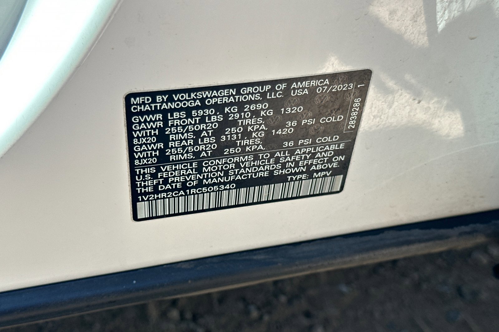 Certified 2024 Volkswagen Atlas SE image 30