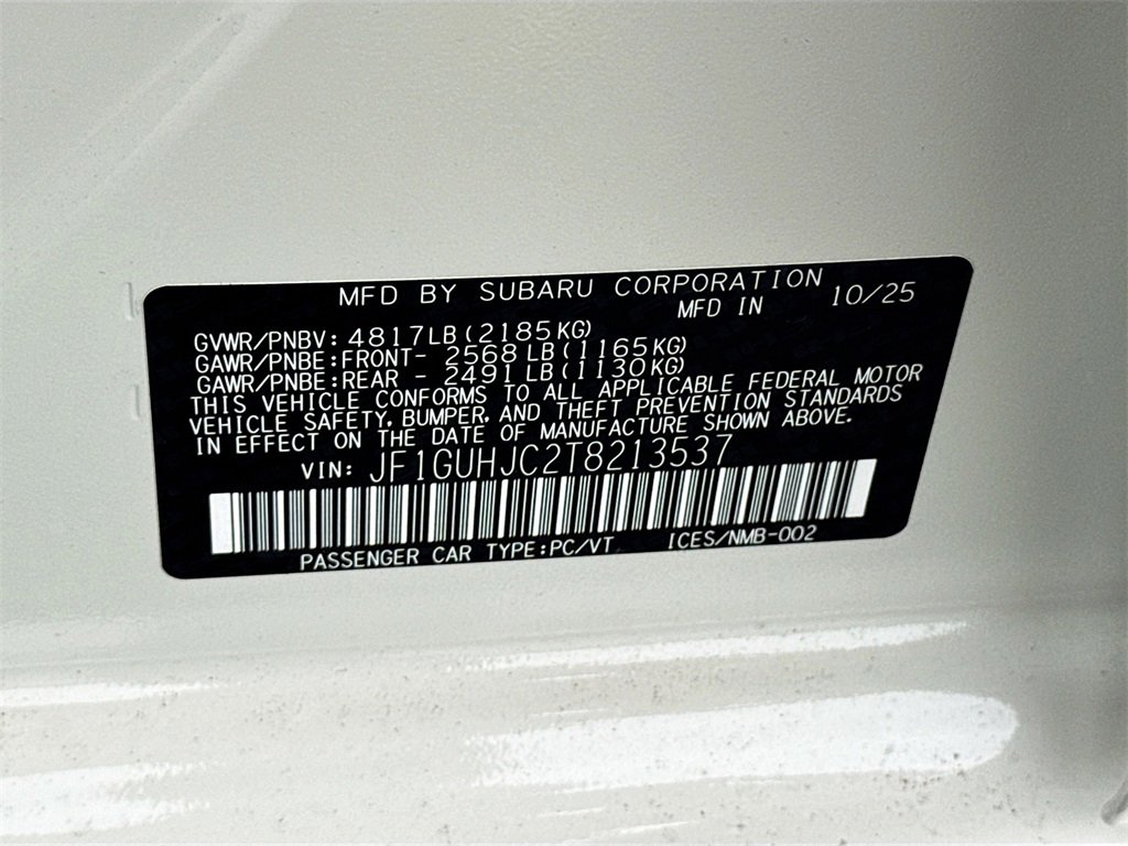 New 2026 Subaru Impreza RS image 30