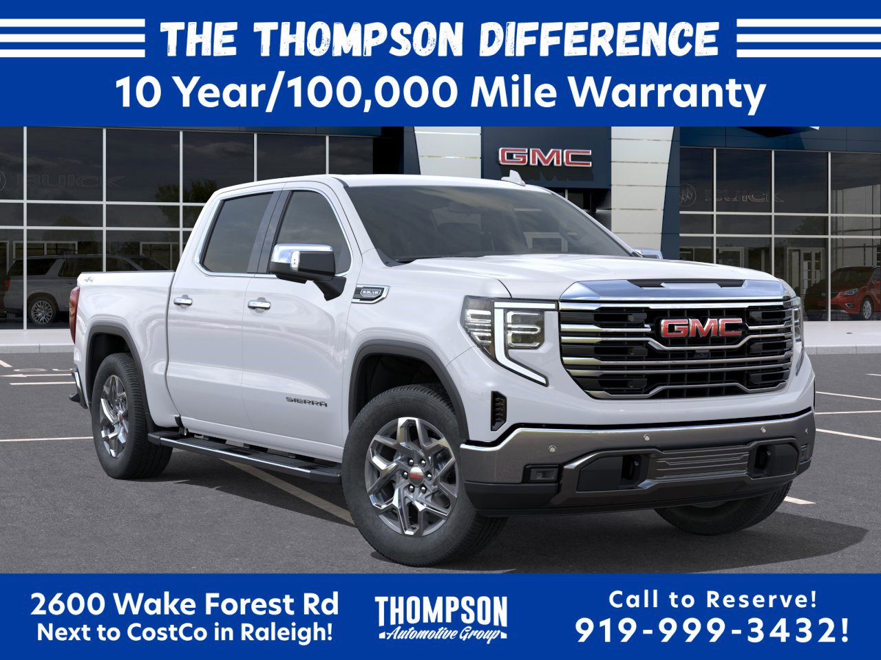 New 2026 GMC Sierra 1500 SLT w/ SLT Premium Plus Package AWD/4WD image 10