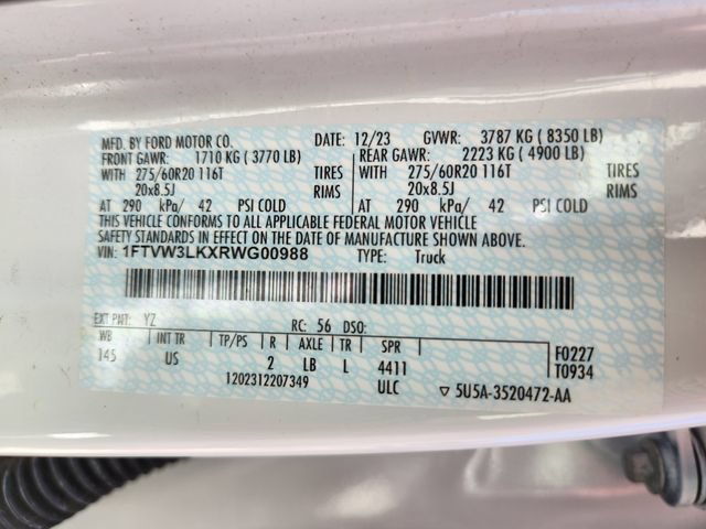 Certified 2024 Ford F150 Lightning XLT AWD/4WD image 26