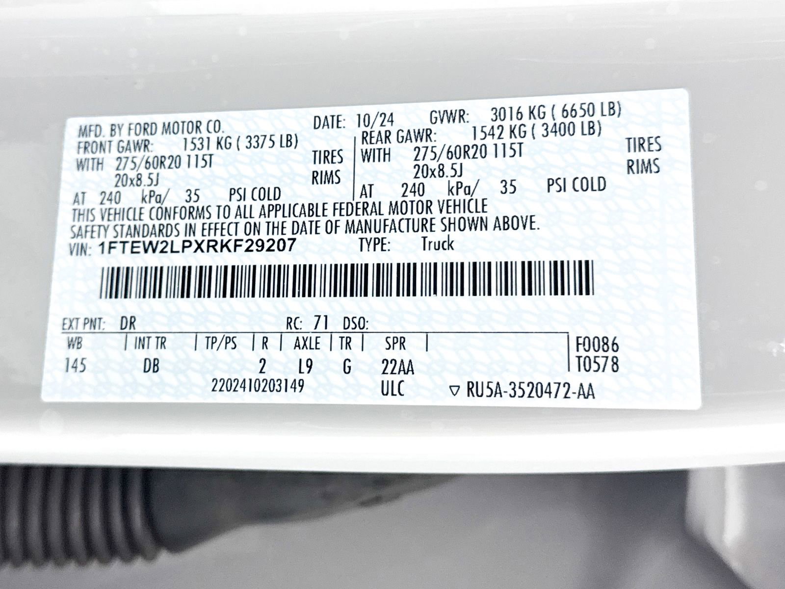 Used 2024 Ford F150 STX image 35