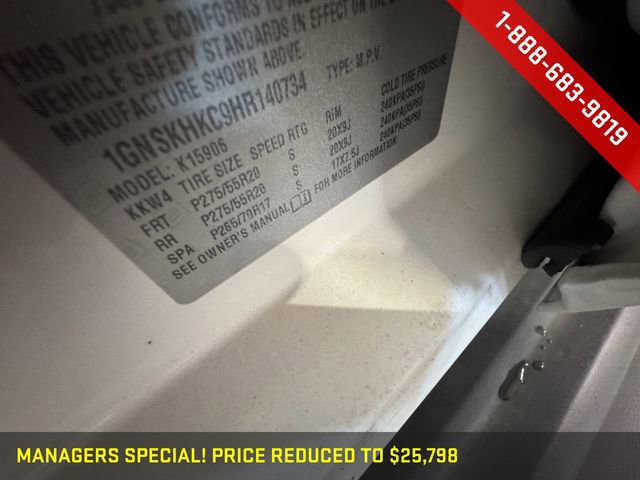 Certified 2017 Chevrolet Suburban LT image 28