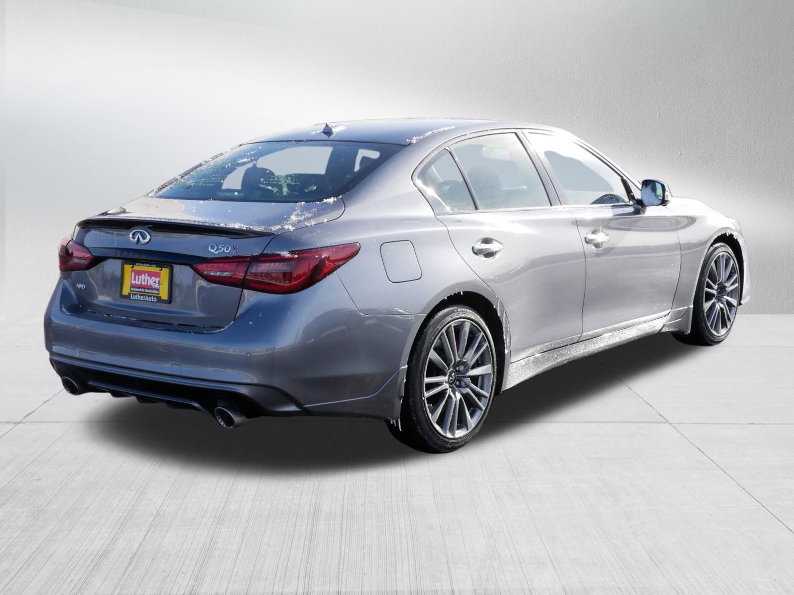 Used 2023 INFINITI Q50 Red Sport 400 w/ Carbon Fiber Package image 7