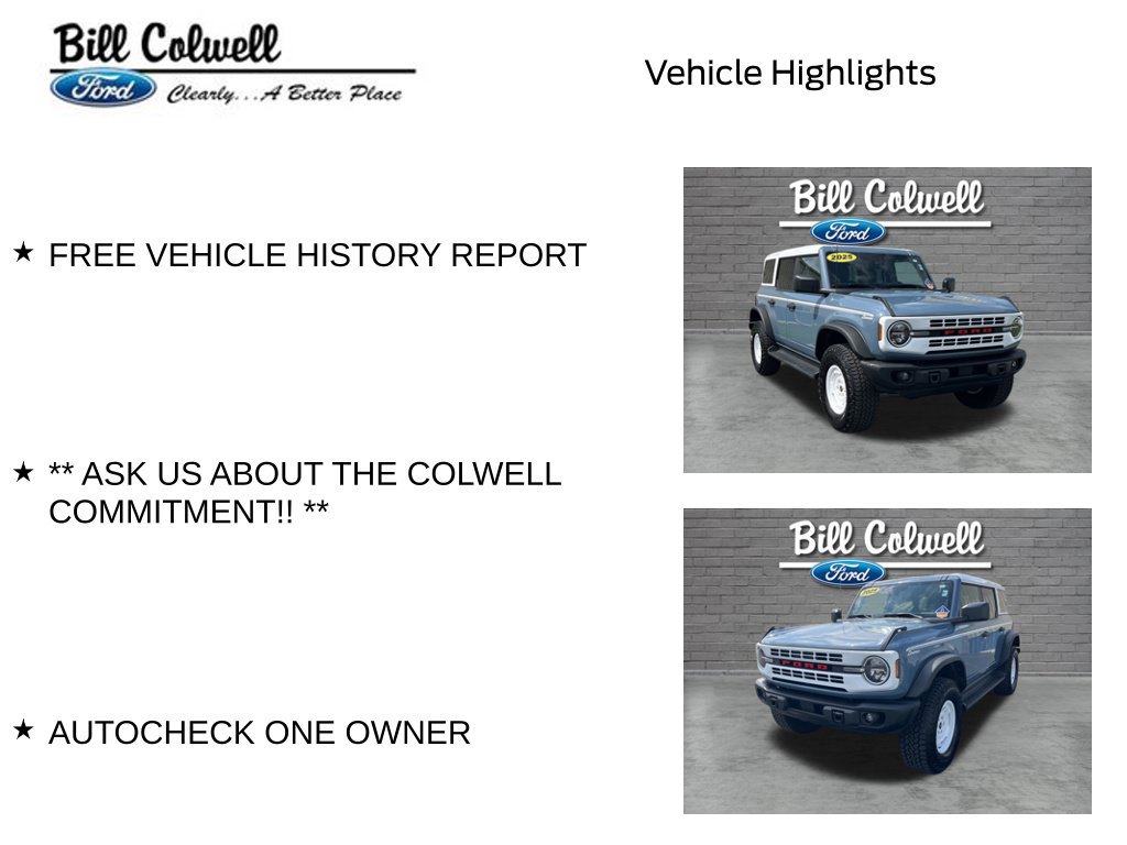 Used 2025 Ford Bronco Heritage Edition AWD/4WD image 12