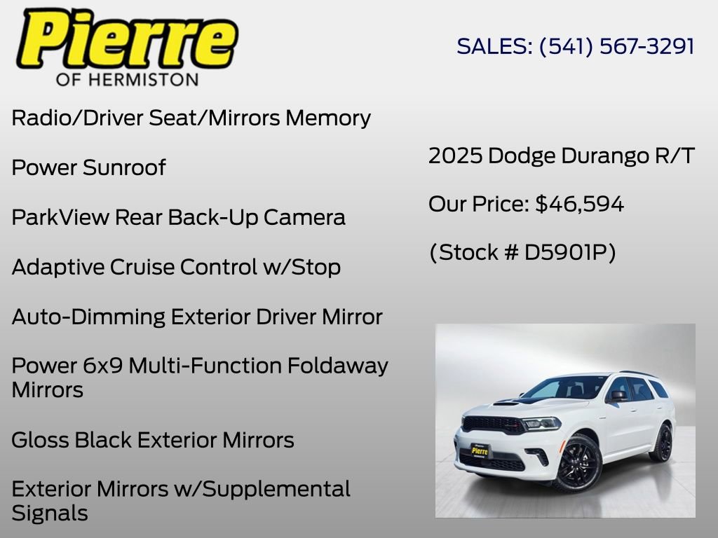 Used 2025 Dodge Durango R/T AWD/4WD image 30