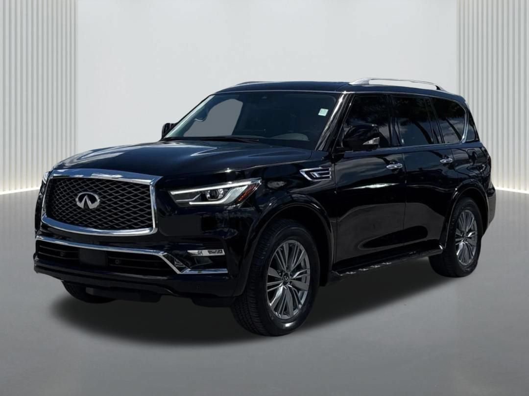 Used 2022 INFINITI QX80 Luxe w/ Cargo Package RWD image 1