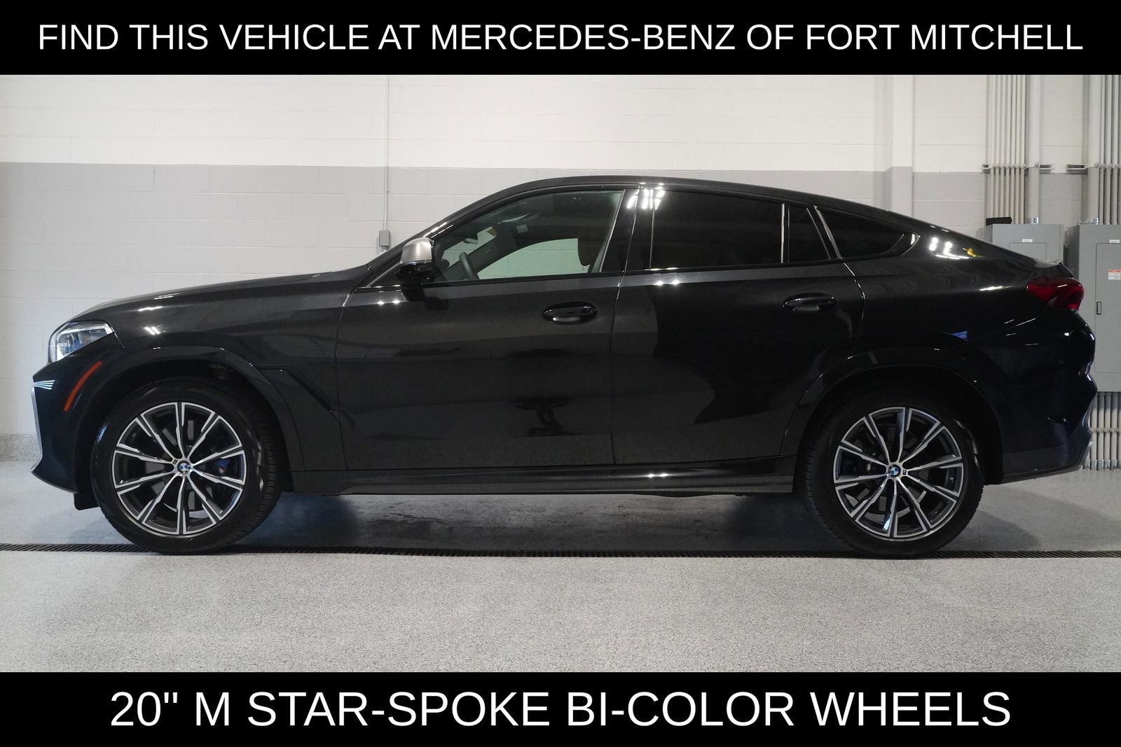 Used 2021 BMW X6 M50i w/ Executive Package image 3