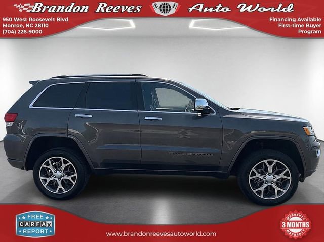 Used 2021 Jeep Grand Cherokee Overland AWD/4WD image 4