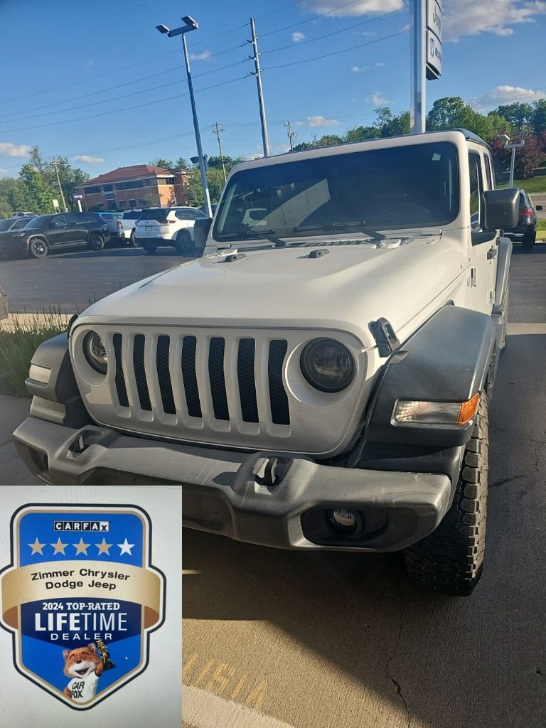 Certified 2018 Jeep Wrangler Unlimited Sport