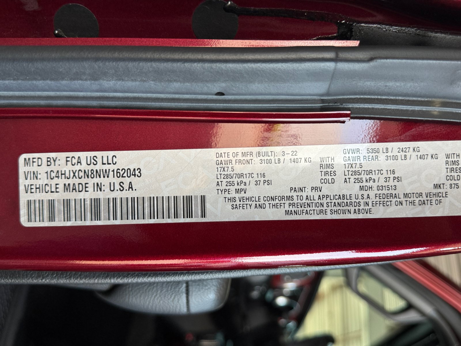 Certified 2022 Jeep Wrangler Rubicon AWD/4WD image 34