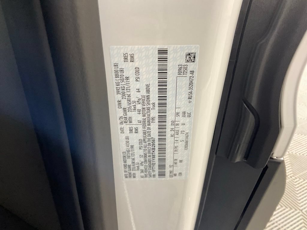New 2026 Ford Transit 150 Low Roof w/ Load Area Protection Package RWD image 26