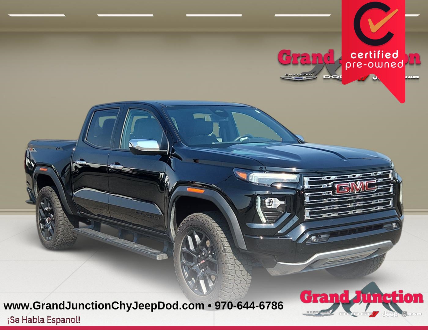Used 2023 GMC Canyon Denali w/ Denali Black Edition