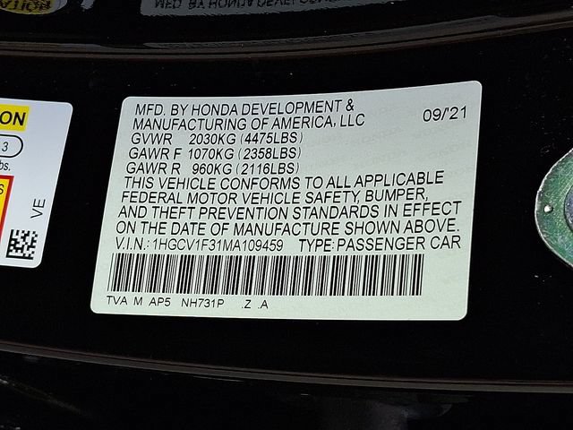 Used 2021 Honda Accord Sport image 26