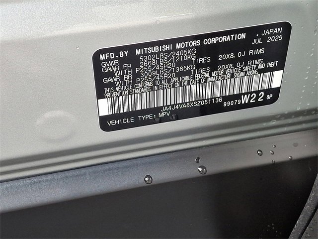 New 2025 Mitsubishi Outlander SE image 10