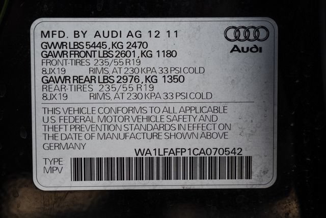 Used 2012 Audi Q5 2.0T Premium Plus w/ Premium Plus Pkg AWD/4WD image 78