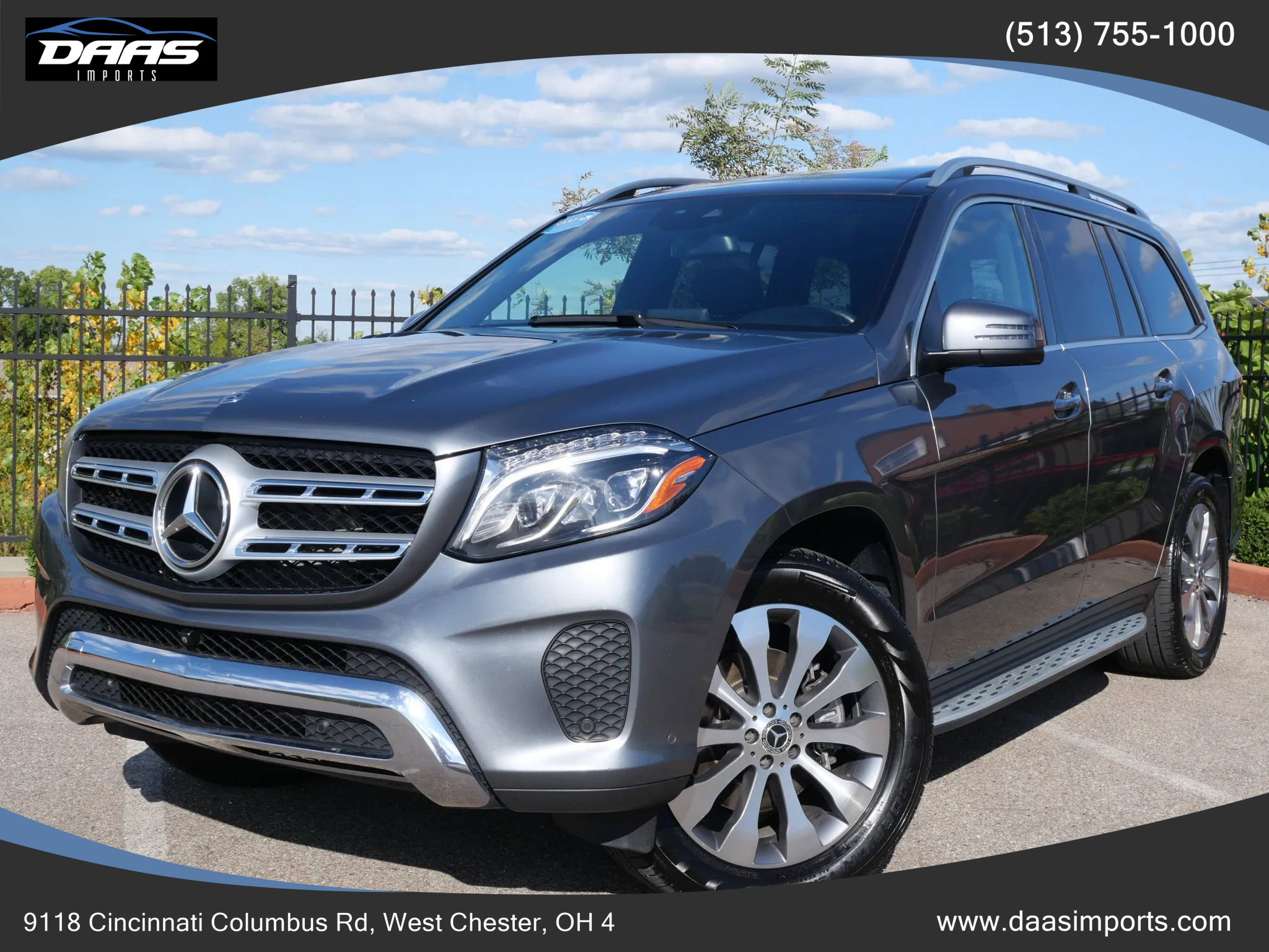 Used 2018 Mercedes-Benz GLS 450 4MATIC w/ Premium Package image 1