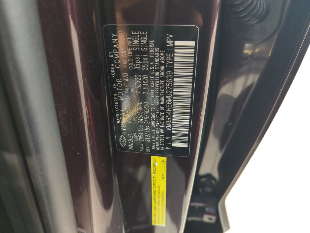 Used 2021 Hyundai Palisade Limited FWD image 43