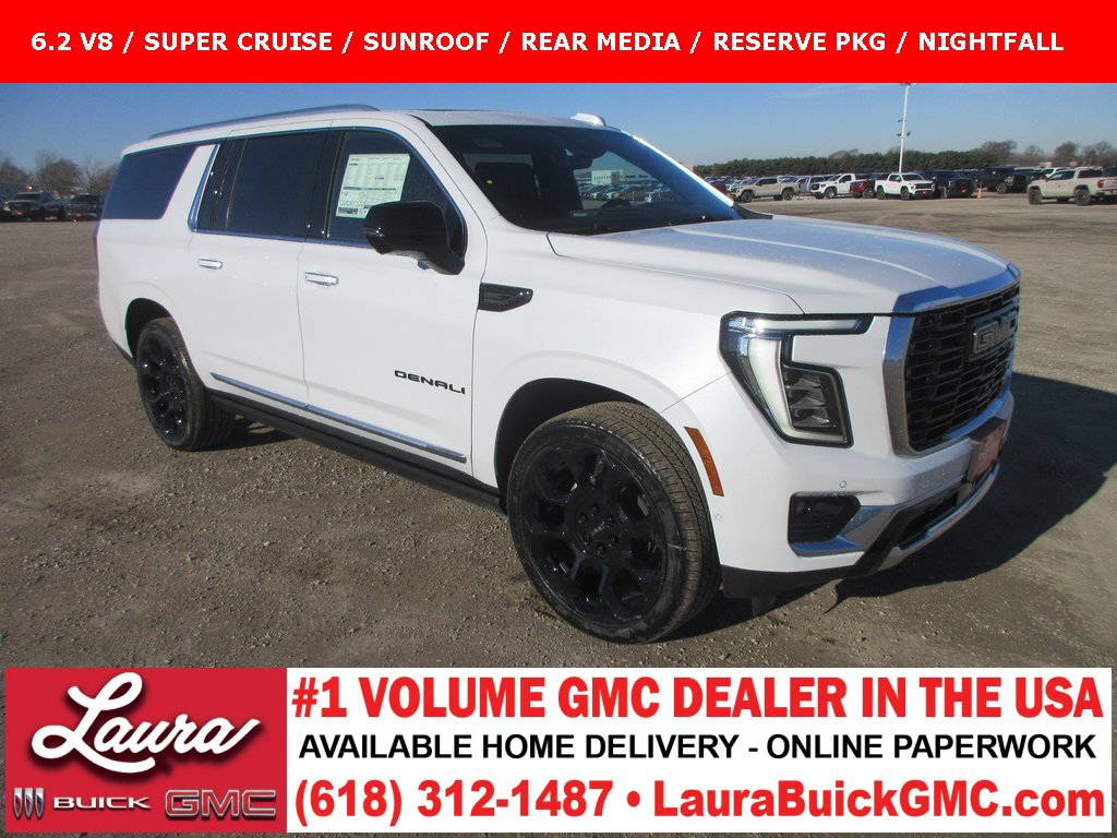 New 2026 GMC Yukon XL Denali w/ Denali Reserve Package
