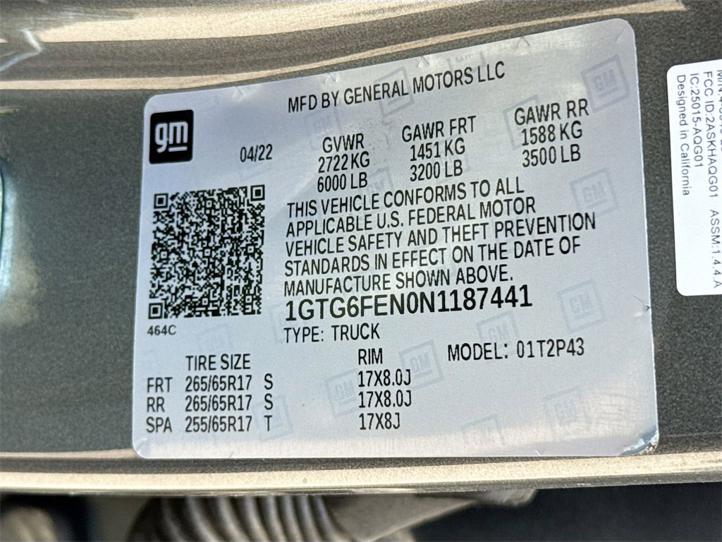 Used 2022 GMC Canyon AT4 w/ Trailering Package image 32