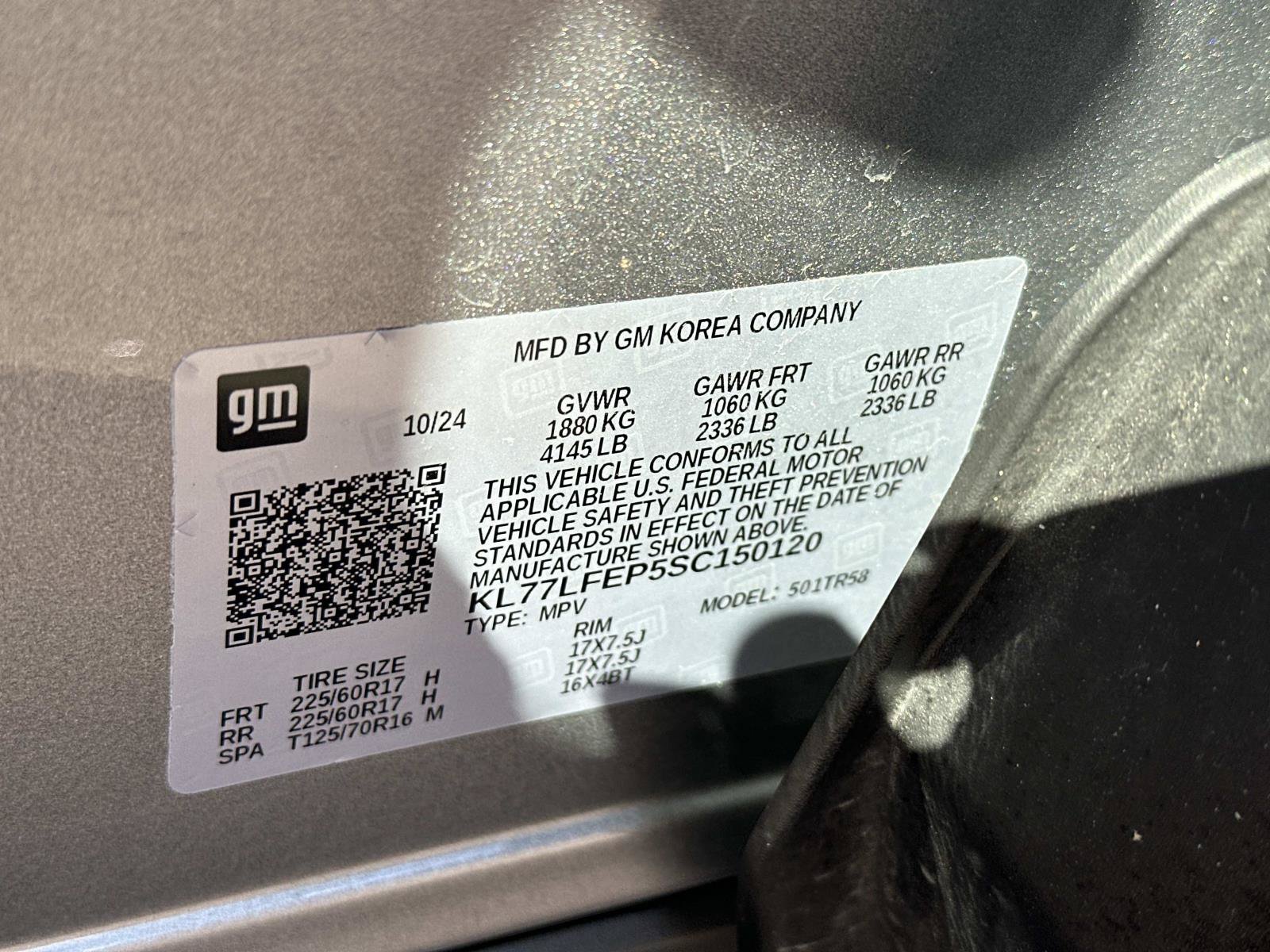 Used 2025 Chevrolet Trax LS w/ LS Convenience Package FWD image 17