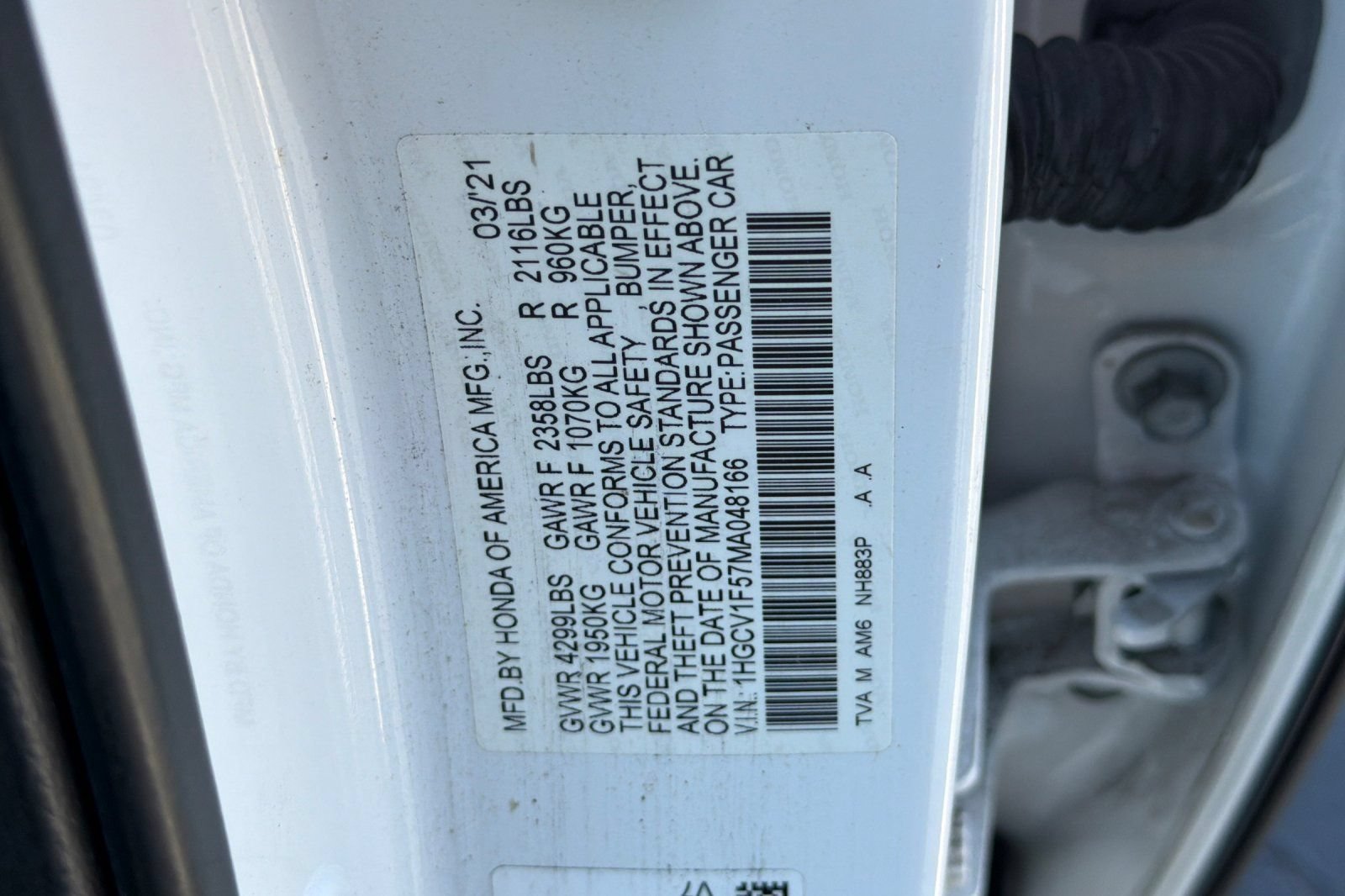 Used 2021 Honda Accord EX-L image 52