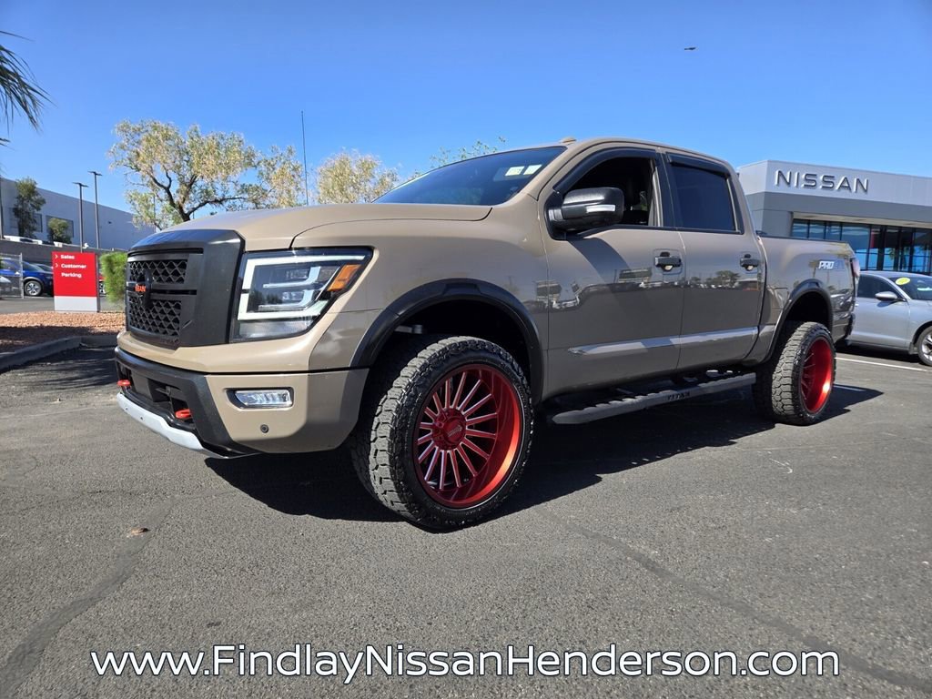 Used 2021 Nissan Titan PRO-4X w/ Pro-4x Convenience Package image 2