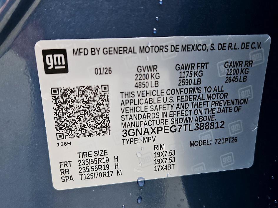 New 2026 Chevrolet Equinox LT image 20