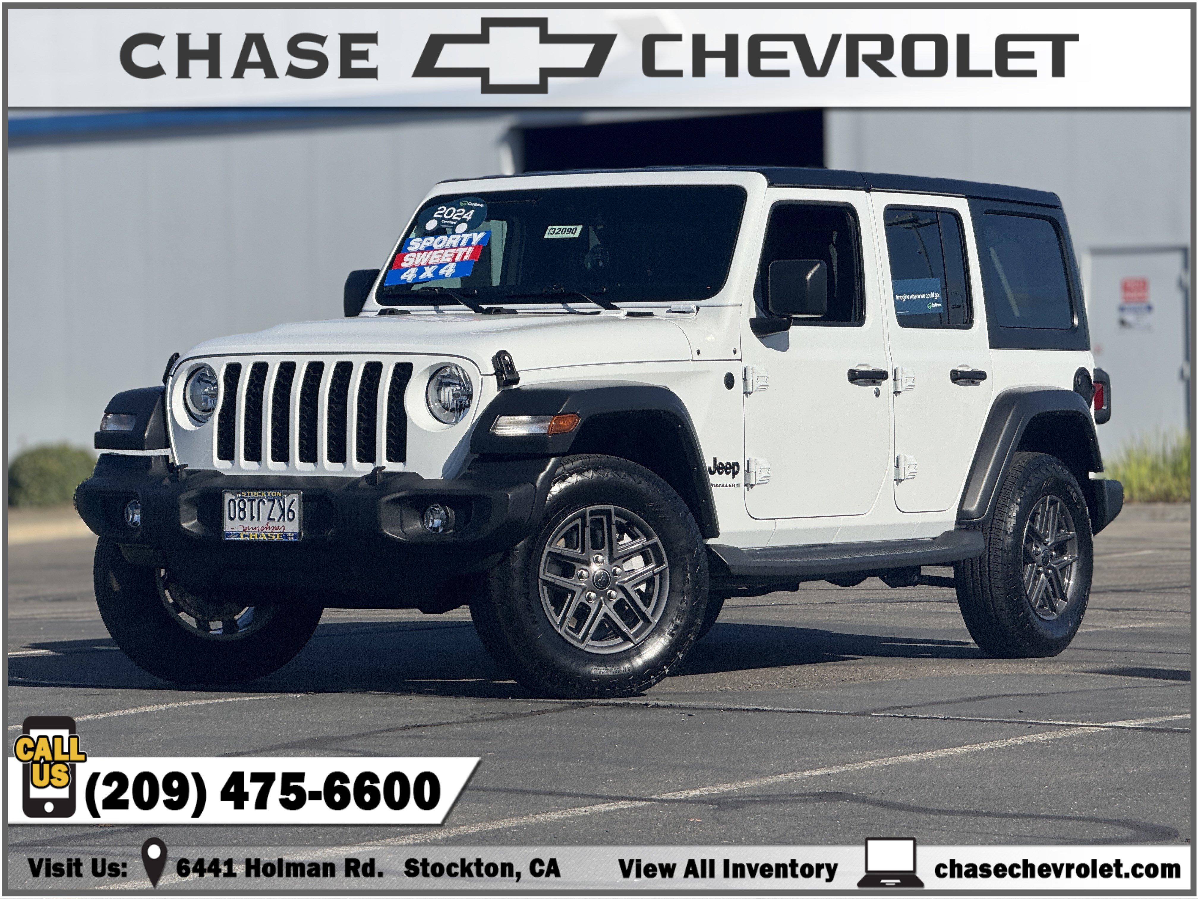 Used 2024 Jeep Wrangler Unlimited Sport AWD/4WD image 1