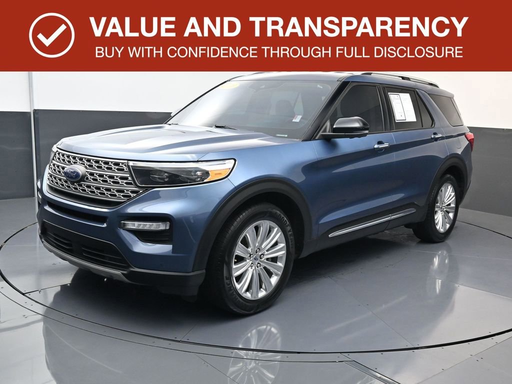 Used 2020 Ford Explorer Limited w/ Class III Trailer Tow Package RWD image 1