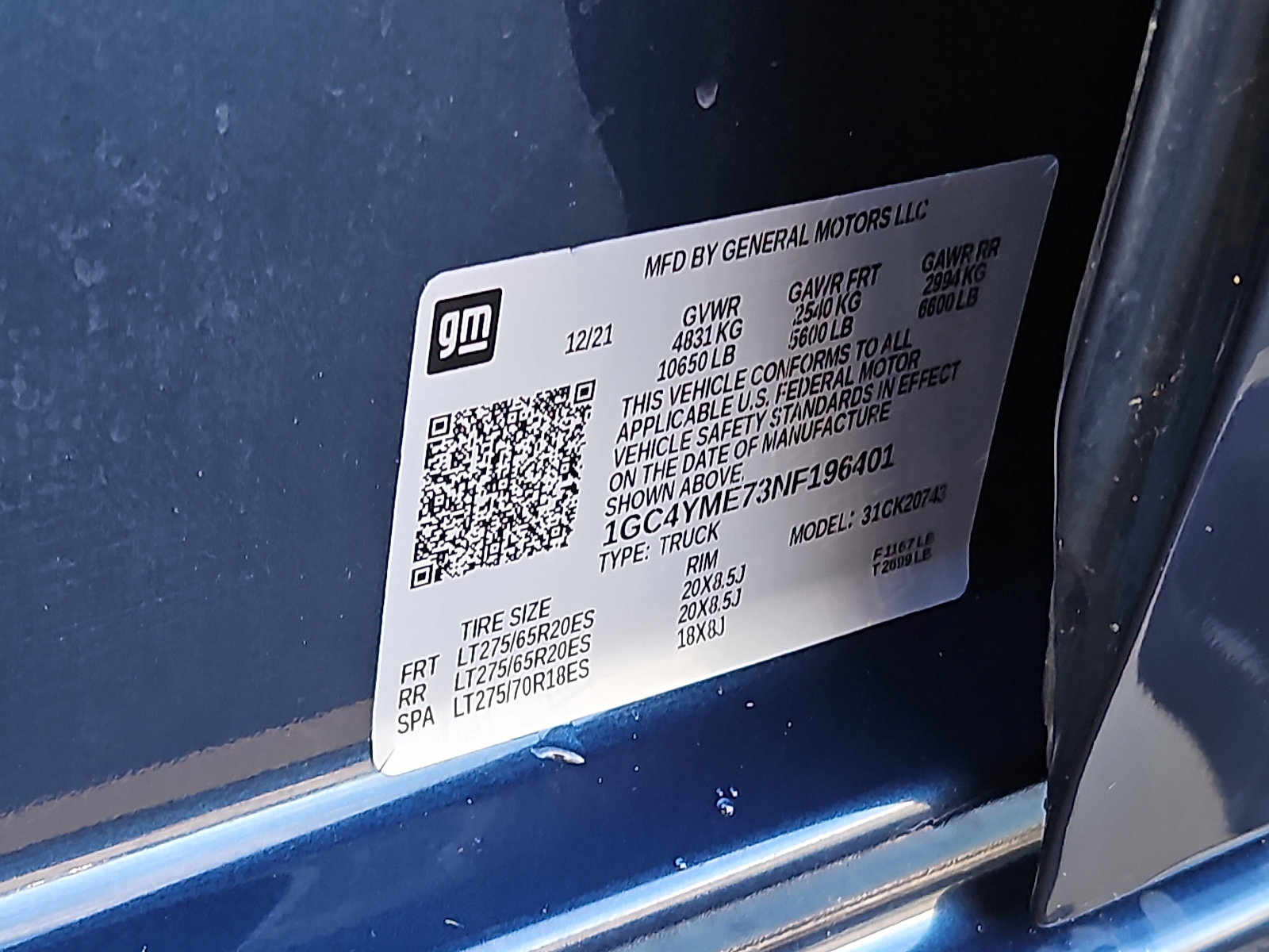 Certified 2022 Chevrolet Silverado 2500 Custom w/ Custom Value Package image 25