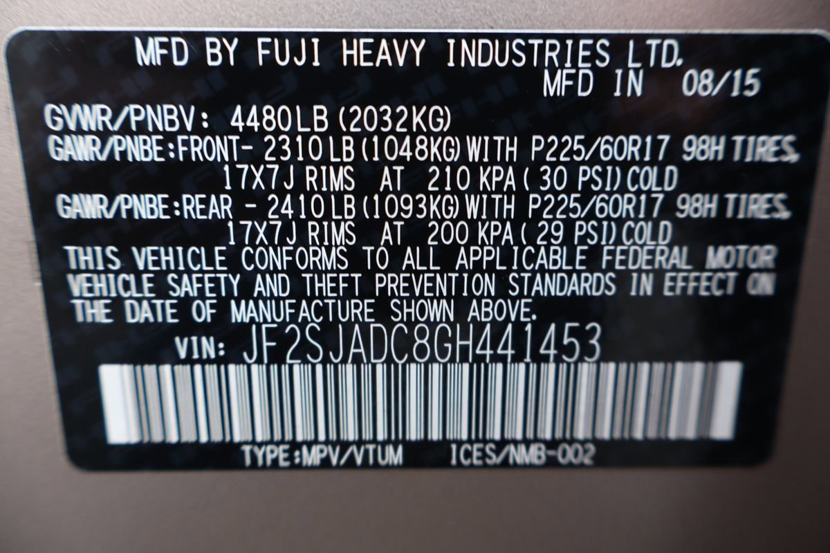 Used 2016 Subaru Forester 2.5i Premium w/ Protection Package #1 AWD/4WD image 48