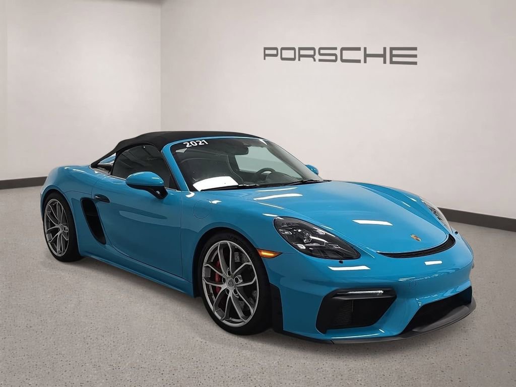 Certified 2021 Porsche 718 Boxster Spyder RWD image 8
