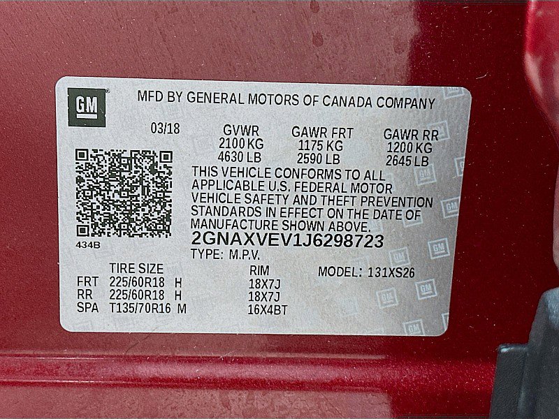 Used 2018 Chevrolet Equinox Premier image 29