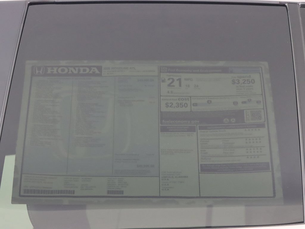 New 2026 Honda Ridgeline RTL image 23