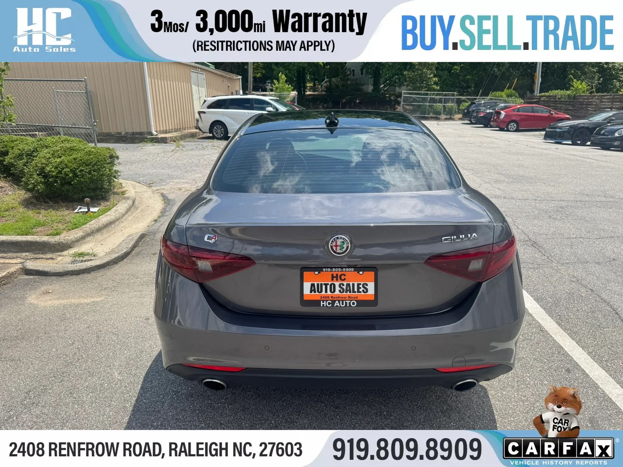 Used 2021 Alfa Romeo Giulia Ti AWD/4WD image 4