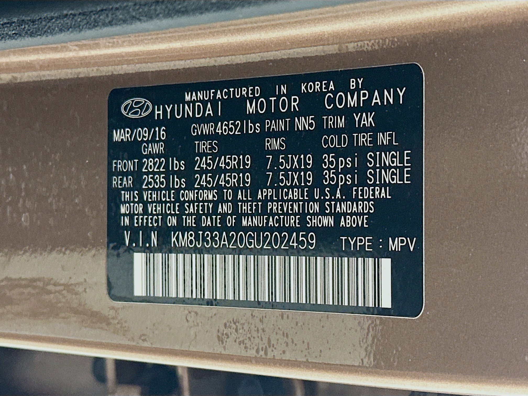 Used 2016 Hyundai Tucson Limited FWD image 12